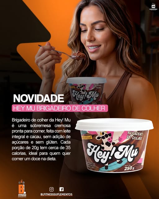 Hey Mu brigadeiro de colher